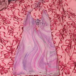 Tiger Mist Pink and Purple Swirl Chemise